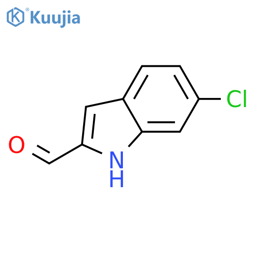 6-Chloro-1H-indole-2-carbaldehyde structure