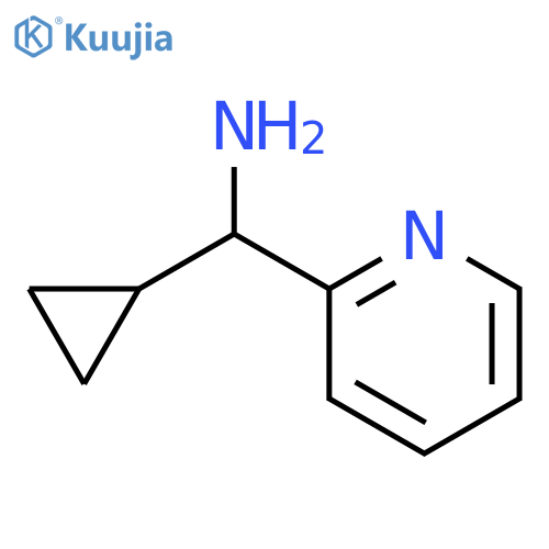 Cyclopropyl(pyridin-2-yl)methanamine structure