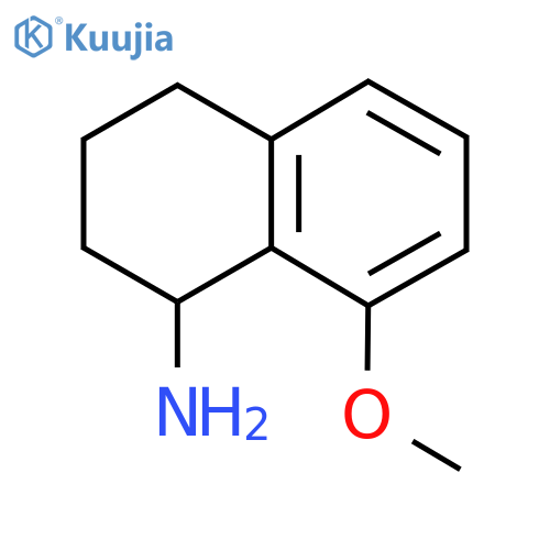 8-Methoxy-1,2,3,4-tetrahydronaphthalen-1-amine structure