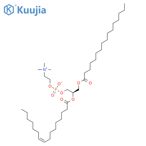 3,5,9-Trioxa-4-phosphapentacosan-1-aminium,4-hydroxy-N,N,N-trimethyl-10-oxo-7-[[(9Z)-1-oxo-9-hexadecen-1-yl]oxy]-, innersalt, 4-oxide, (7R)- structure