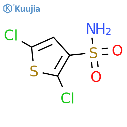2,5-Dichlorothiophene-3-sulfonamide structure