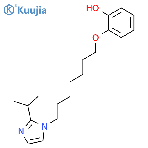PHENOL, 2-[[7-[2-(1-METHYLETHYL)-1H-IMIDAZOL-1-YL]HEPTYL]OXY]- structure