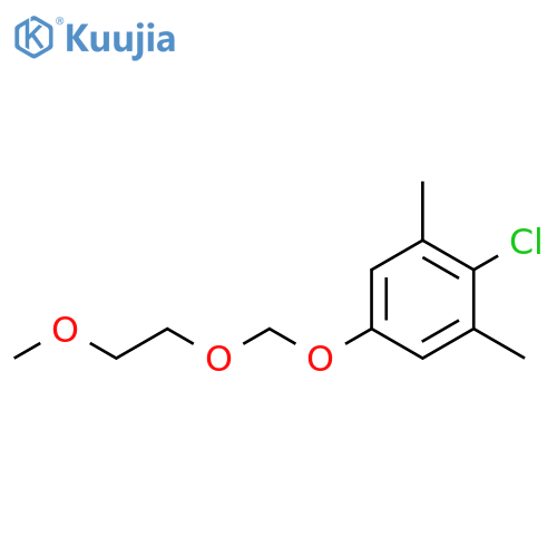 Benzene, 2-chloro-5-[(2-methoxyethoxy)methoxy]-1,3-dimethyl- structure
