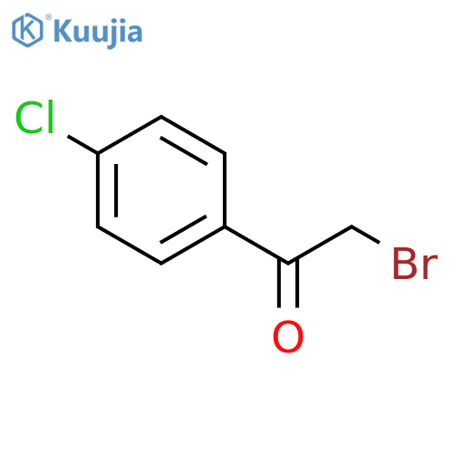 2-bromo-1-(4-chlorophenyl)ethan-1-one structure