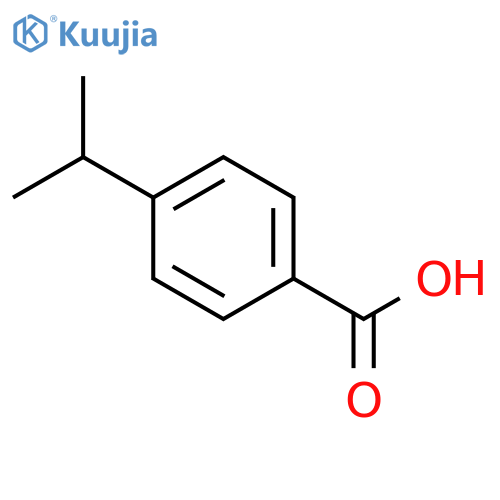 4-Isopropylbenzoic acid structure