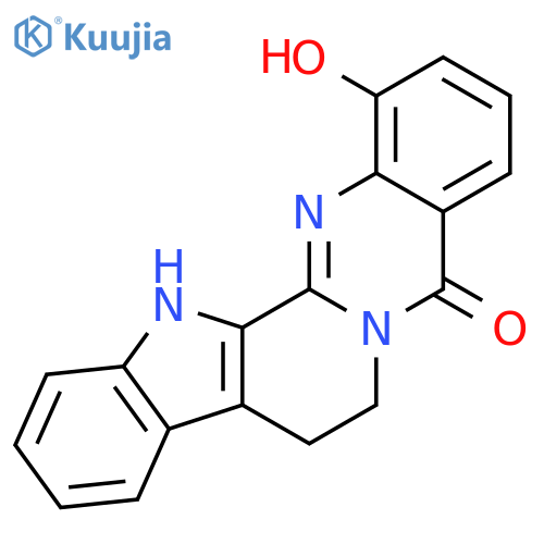1-Hydroxyrutaecarpine structure