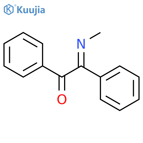 Ethanone, (methylimino)diphenyl- structure