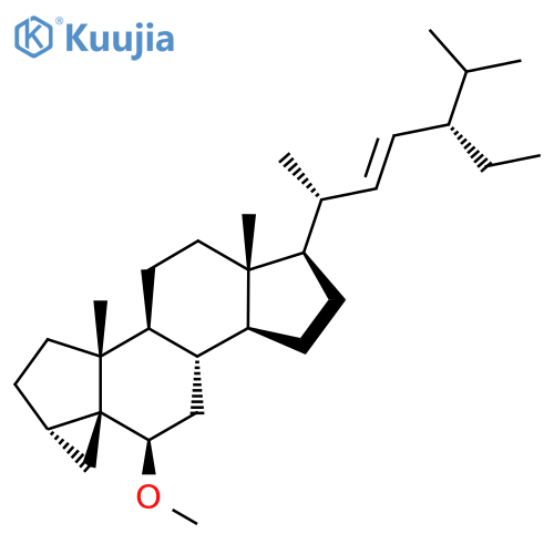 (3β,5α,6β,22E)-3,5-Cyclostigmast-22-ene 6-Methyl Ether structure