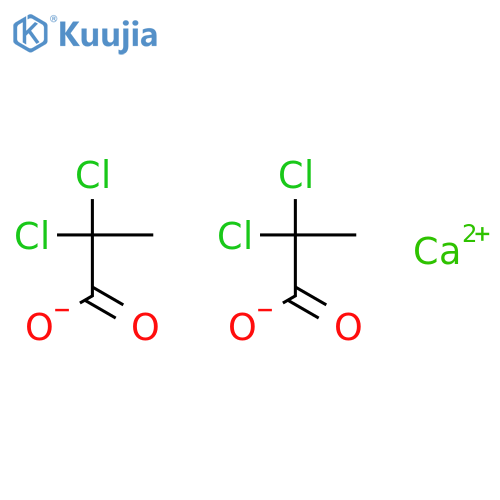 calcium bis(2,2-dichloropropanoate) structure