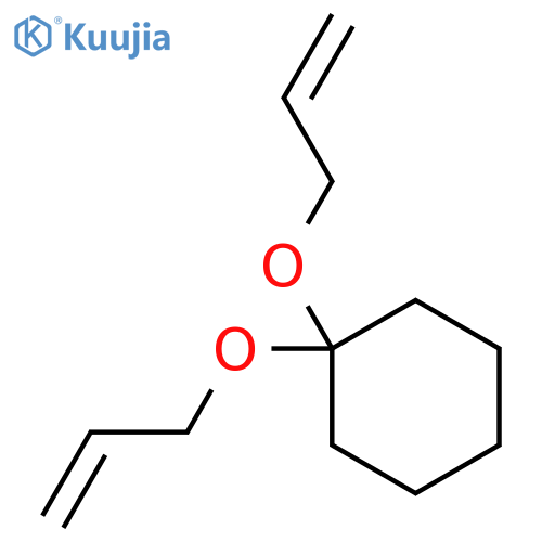 cyclohexanone diallylacetal structure
