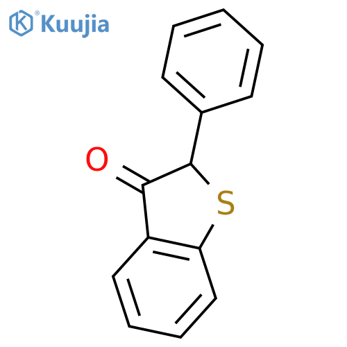 Benzo[b]thiophen-3(2H)-one, 2-phenyl- structure