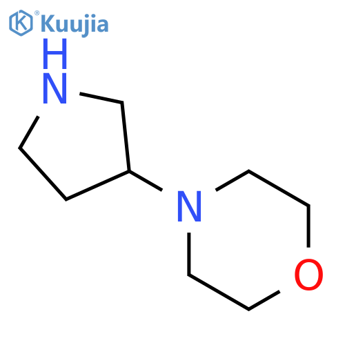 4-(Pyrrolidin-3-yl)morpholine structure