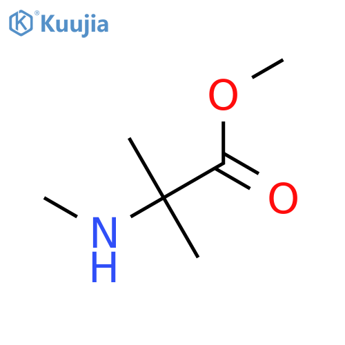 Methyl 2-methyl-2-(methylamino)propanoate structure