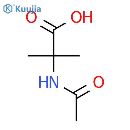 N-Acetyl-2-methylalanine structure