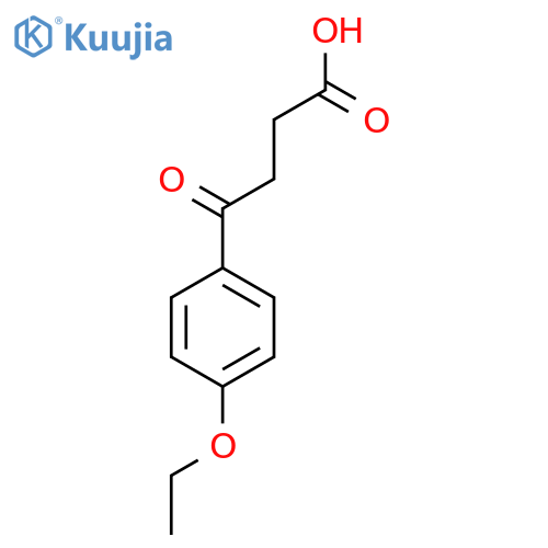 4-(4-ethoxyphenyl)-4-oxobutanoic acid structure