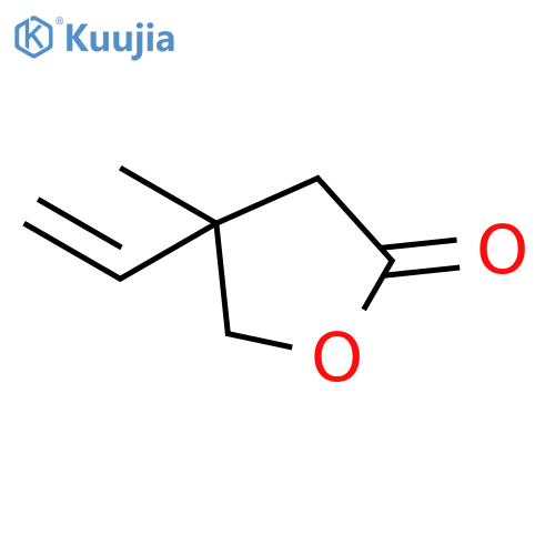 2(3H)-FURANONE, 4-ETHENYLDIHYDRO-4-METHYL- structure