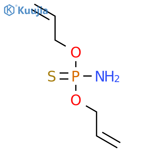 Phosphoramidothioic acid, O,O-di-2-propenyl ester structure