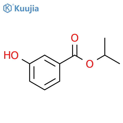 Isopropyl 3-hydroxybenzoate structure