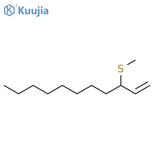 1-Undecene, 3-(methylthio)- structure