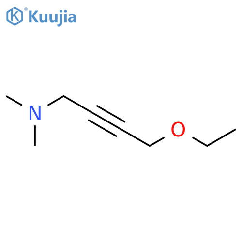 2-Butyn-1-amine, 4-ethoxy-N,N-dimethyl- structure