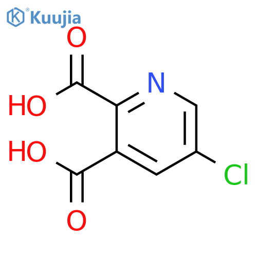 5-Chloro-pyridine-2,3-dicarboxylic Acid structure