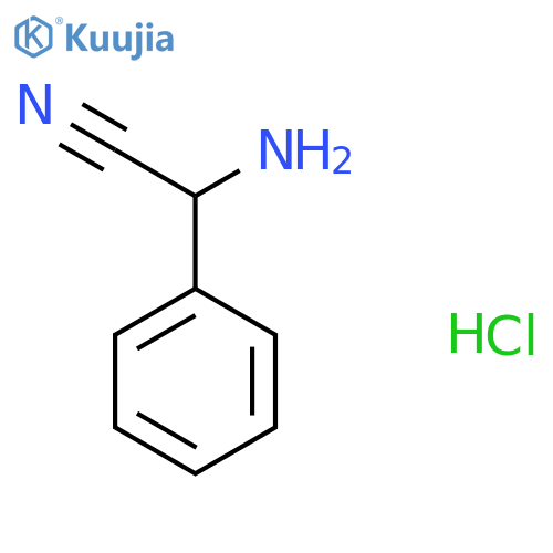 2-Phenylglycinonitrile Hydrochloride structure