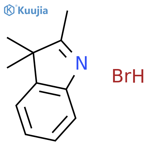 3H-INDOLE, 2,3,3-TRIMETHYL-, HYDROBROMIDE structure