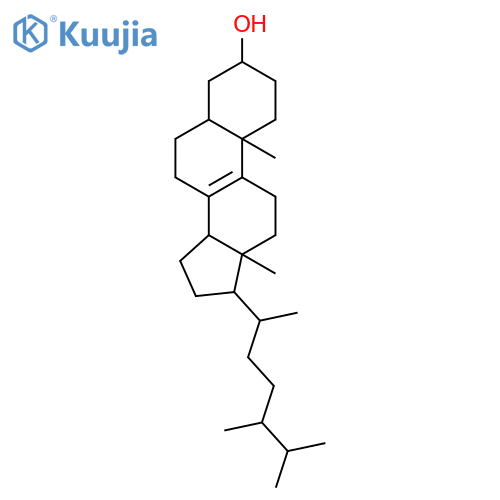 Ergost-8-en-3-ol, (3b)- (9CI) structure