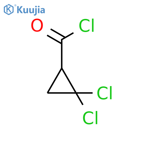 2,2-Dichlorocyclopropanecarbonyl Chloride structure