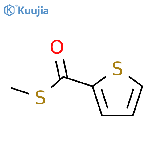 2-Thiophenecarbothioic acid, S-methyl ester structure