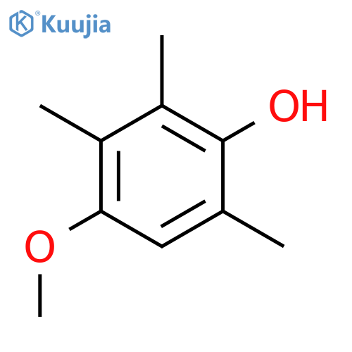 Phenol,4-methoxy-2,3,6-trimethyl- structure
