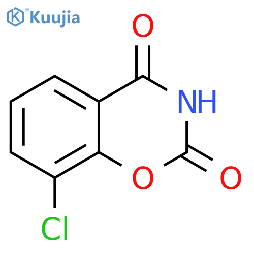 2H-1,3-Benzoxazine-2,4(3H)-dione, 8-chloro- structure