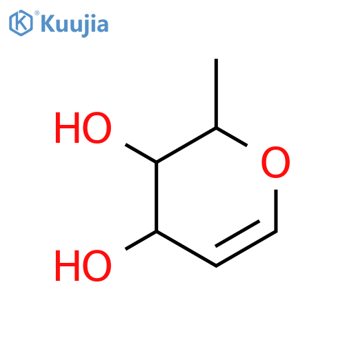 2,6-anhydro-1,5-dideoxyhex-5-enitol structure