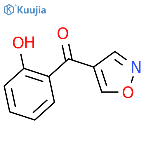 2-(1,2-oxazole-4-carbonyl)phenol structure