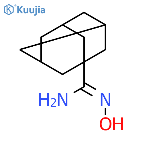 N'-hydroxyadamantane-1-carboximidamide structure