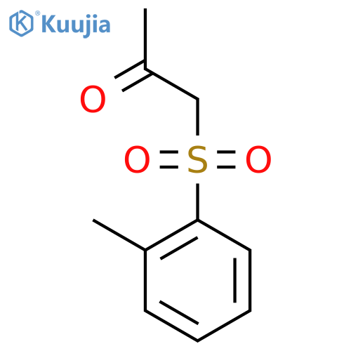 1-(4-methylbenzenesulfonyl)propan-2-one structure