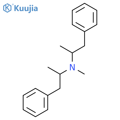 N,α,α’-Trimethyldiphenethylamine structure