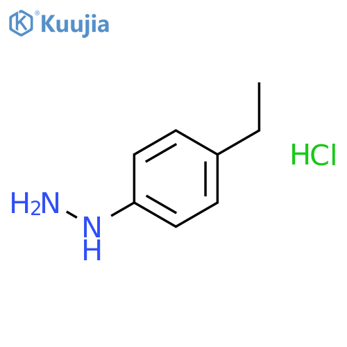 4-Ethylphenylhydrazine hydrochloride structure