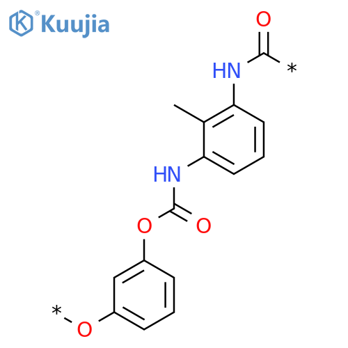 Poly[oxy-1,3-phenyleneoxycarbonylimino(methyl-1,3-phenylene)iminocarbonyl] structure