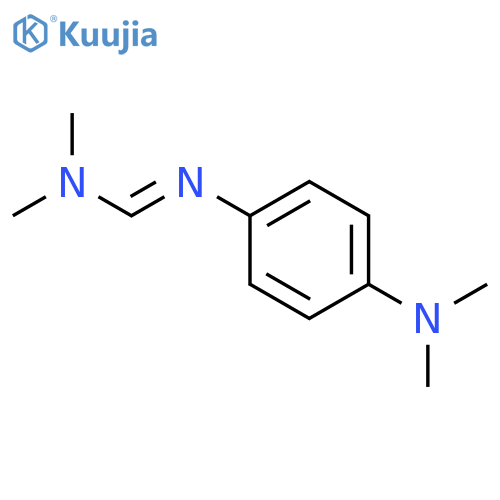 N'-[4-(dimethylamino)phenyl]-N,N-dimethylimidoformamide structure