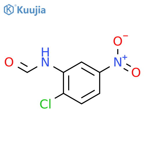 N-(2-chloro-5-nitrophenyl)formamide structure