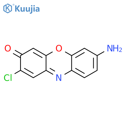 3H-Phenoxazin-3-one, 7-amino-2-chloro- structure