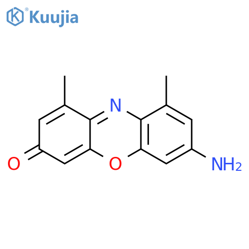 3H-Phenoxazin-3-one, 7-amino-1,9-dimethyl- structure