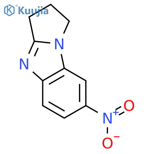 2,3-dihydro-7-nitro-1H-Pyrrolo[1,2-a]benzimidazole structure