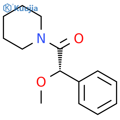 PIPERIDINE, 1-[(2S)-METHOXYPHENYLACETYL]- structure
