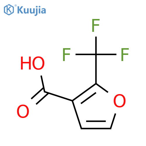 2-(Trifluoromethyl)furan-3-carboxylic acid structure
