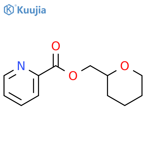 2-PYRIDINECARBOXYLIC ACID, (TETRAHYDRO-2H-PYRAN-2-YL)METHYL ESTER structure