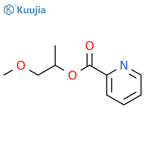 2-Pyridinecarboxylicacid,2-methoxy-1-methylethylester(9CI) structure