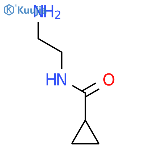 N-(2-aminoethyl)cyclopropanecarboxamide structure