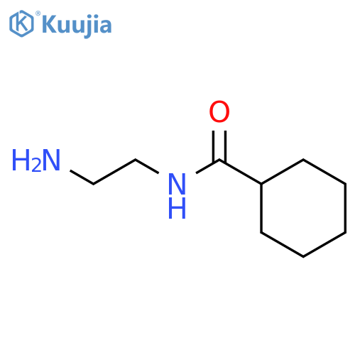 N-(2-aminoethyl)cyclohexanecarboxamide structure